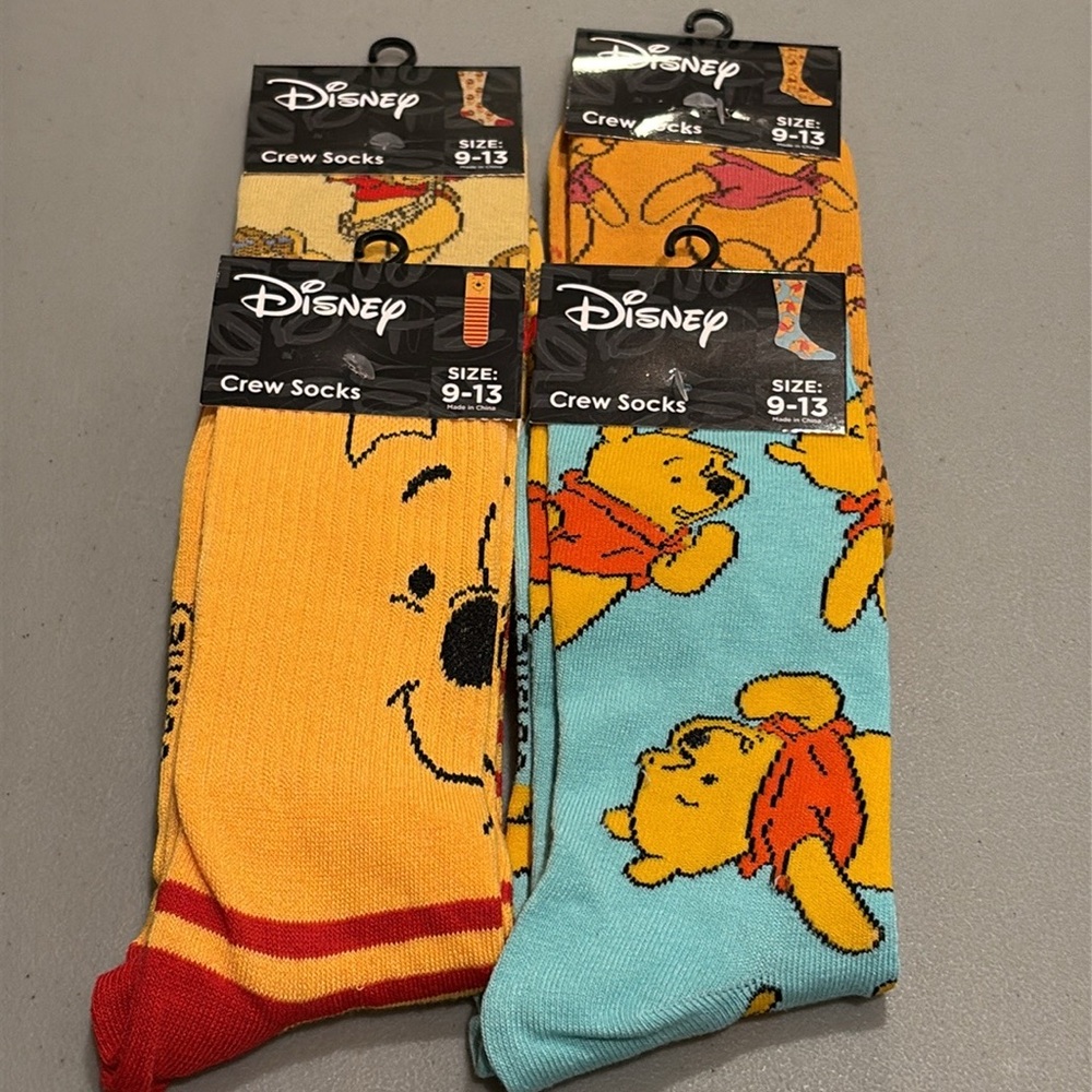 Disney Winnie the Pooh socks Bundle - Picture 8 of 9